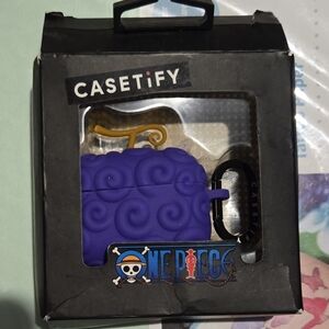 CASETiFY x One Piece Limited Edition Gum-Gum Fruit 3D AirPod Pro Case BRAND NEW